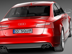 Audi S6 2013 Modelo 3D
