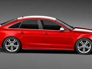 Audi S6 2013 Modelo 3D
