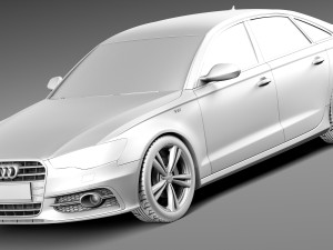 Audi S6 2013 Modelo 3D