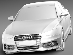 Audi S6 2013 Modelo 3D