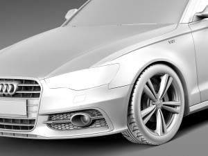 Audi S6 2013 Modelo 3D