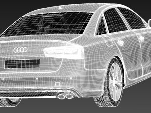 Audi S6 2013 Modelo 3D