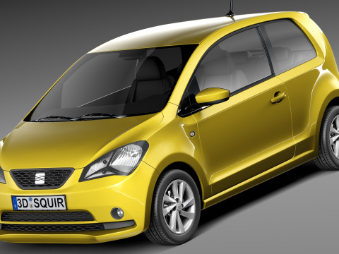 Seat Mii 2013 3Dモデル
