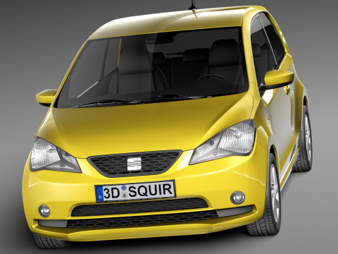 Seat Mii 2013 3D-Modell