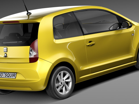 Seat Mii 2013 3D-Modell