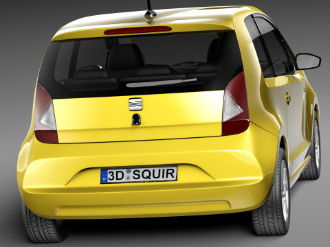 Seat Mii 2013 3D-Modell