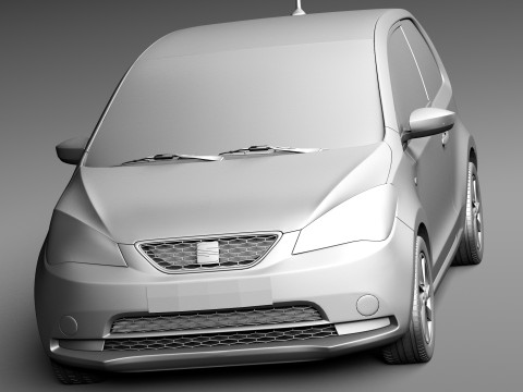 Seat Mii 2013 3D-Modell