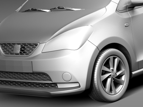 Seat Mii 2013 3D-Modell