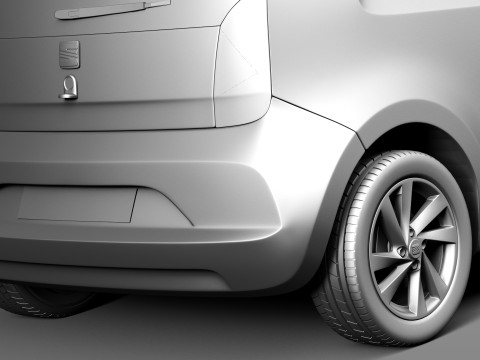 Seat Mii 2013 3D-Modell