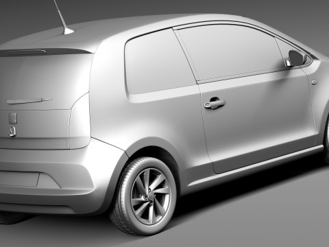 Seat Mii 2013 3D-Modell