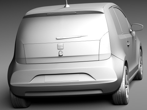 Seat Mii 2013 3D-Modell