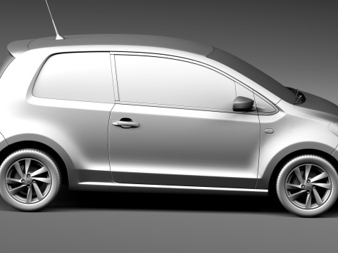 Seat Mii 2013 3D-Modell