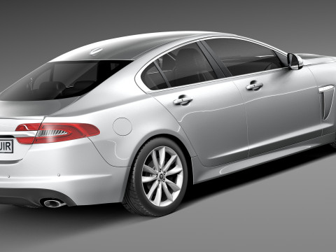 Jaguar XF 2013 Modelo 3D
