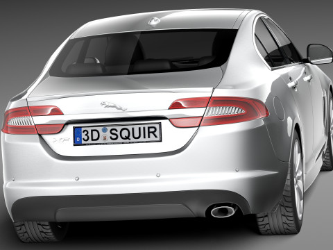 Jaguar XF 2013 Modelo 3D