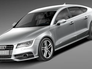 Audi S7 2013 3D Model