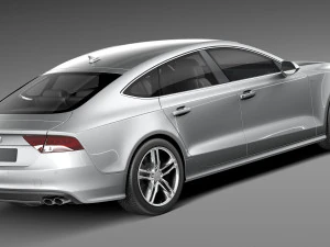 Audi S7 2013 3D Model