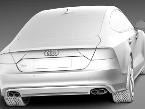 Audi S7 2013 3D Model