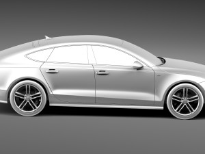 Audi S7 2013 3D Model