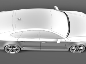 Audi S7 2013 3D Model