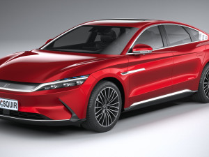 BYD Han 2023 3D 模型