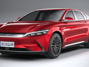 BYD Han 2023 3D 模型