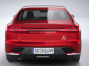 BYD Han 2023 3D 模型
