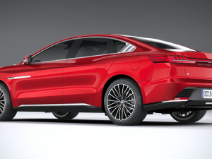 BYD Han 2023 3D 模型