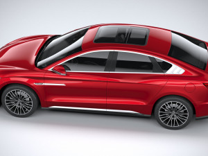 BYD Han 2023 3D 模型