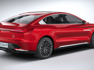 BYD Han 2023 3D 模型