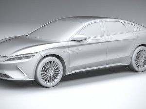 BYD Han 2023 3D 模型