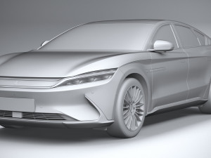 BYD Han 2023 3D 模型