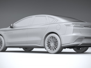 BYD Han 2023 3D 模型