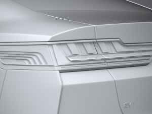 BYD Han 2023 3D 模型