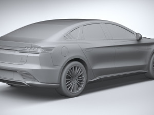 BYD Han 2023 3D 模型