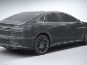 BYD Han 2023 3D 模型