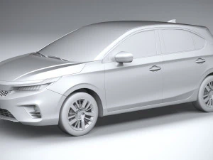 Honda City Hatchback 2022 3D Model