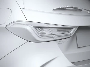 Honda City Hatchback 2022 3D Model
