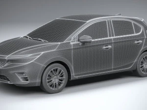 Honda City Hatchback 2022 3D Model