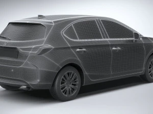Honda City Hatchback 2022 3D Model