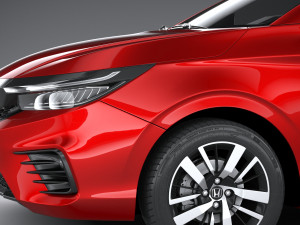 Honda City RS Hatchback 2022 Modèle 3D