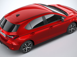 Honda City RS Hatchback 2022 Modèle 3D