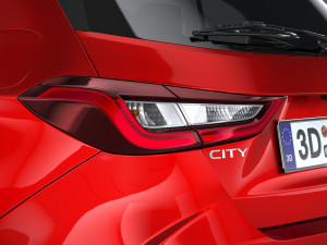 Honda City RS Hatchback 2022 Modèle 3D