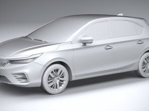 Honda City RS Hatchback 2022 Modèle 3D