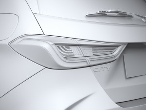 Honda City RS Hatchback 2022 Modèle 3D