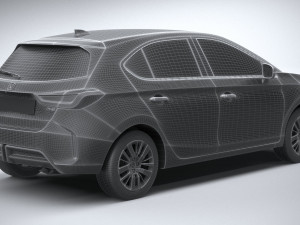 Honda City RS Hatchback 2022 Modèle 3D