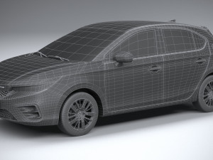 Honda City RS Hatchback 2022 Modèle 3D