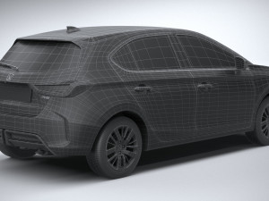 Honda City RS Hatchback 2022 Modèle 3D