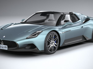Maserati MC20 Cielo 2023 3D Model