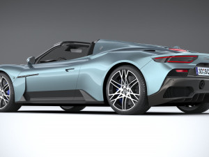 Maserati MC20 Cielo 2023 3D Model