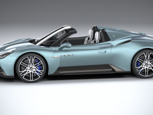Maserati MC20 Cielo 2023 3D Model